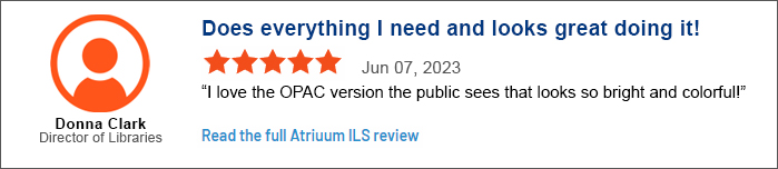 Atriuum G2 Review: Donna Clark